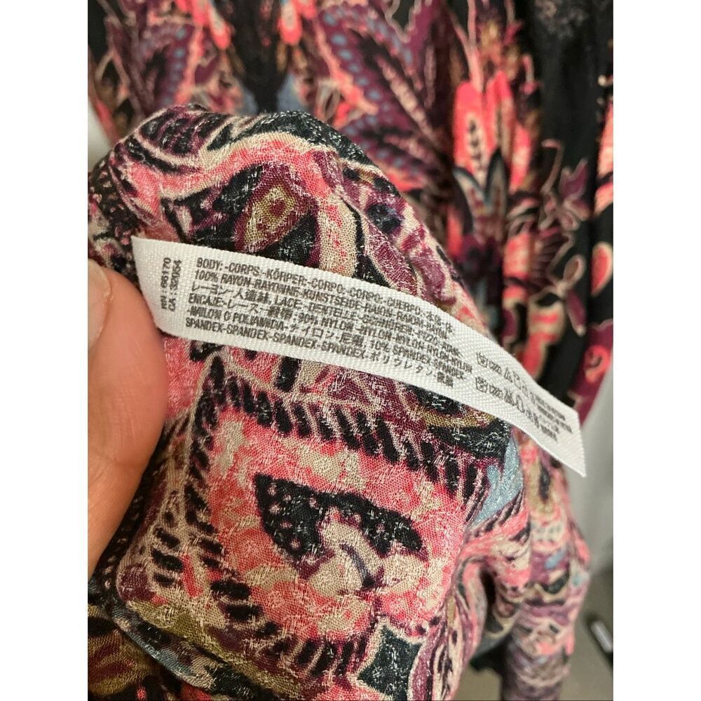 Free People Intimately Tunic Lace Floral Dress - Picture 9 of 10